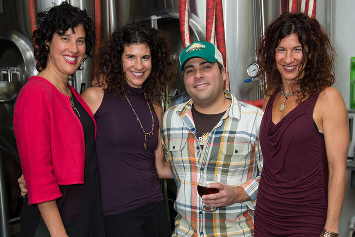 The Emich sisters with Award winning Brewer Mike Kasian 